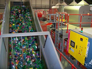 Veolia's new facility in Rainham can separate nine different polymers